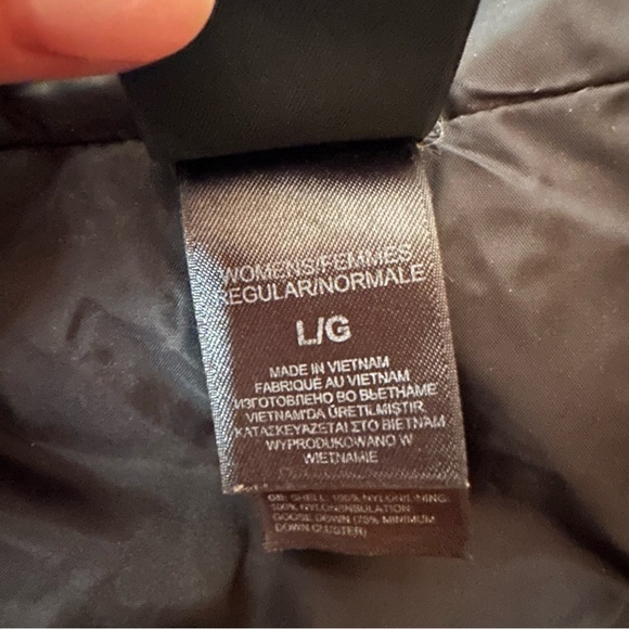 The North Face quilted puffer jacket 550 Fill Goose Down model - Picture 10 of 13